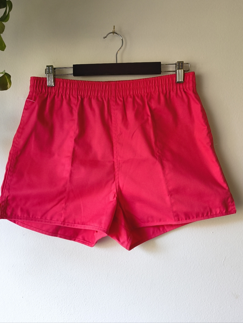 VTG Lands' End Made in Japan Pink Pull-On Shorts High Rise Ladies Medium